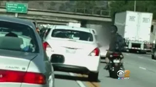 Lane Splitting Confrontation Caught On Camera