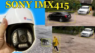 САМАЯ ДЕШЕВАЯ 8mp SONY IMX415 КАМЕРА С МОЩНОЙ АНАЛИТИКОЙ И СЛЕЖЕНИЕМ. WIFI 5ГГЦ. 256ГБ память