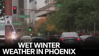 Phoenix takes on record-setting winter storm on New Year's Day