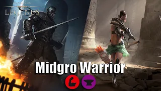 Midgro Warrior | Deck Tech/Gameplay (TES Legends)