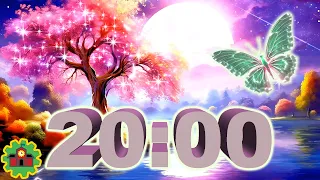 20 Minute Timer with Calm Music Magical Adventure Theme