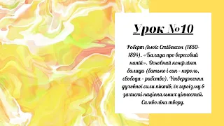 Урок №10. Роберт Льюїс Стівенсон. «Балада про вересовий напій». Основний конфлікт балади.