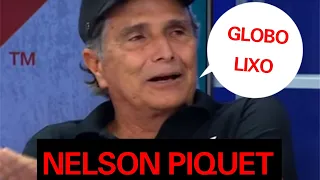 NELSON PIQUET CITA GLOBO LIXO AO VIVO NA BAND