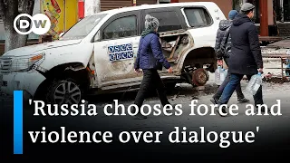 "It's totally unacceptable that war is back in Europe" - OSCE's Secretary General Schmid | DW News