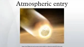 Atmospheric entry