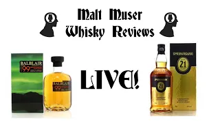 LIVE: Balblair 1999 & Springbank 21 2023!