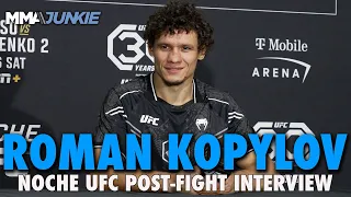 Roman Kopylov Hopes UFC 'Big Wigs' Impressed by Fourth Straight Knockout | Noche UFC