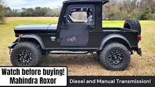 Mahindra Roxor Watch Before Buying!