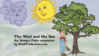 Aesop's Fable - The Sun and the Wind