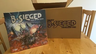 B Sieged: Sons of the Abyss Kickstarter Edition Unboxing