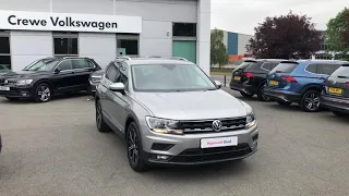 Approved Used Volkswagen Tiguan SE Nav 2.0TDI in Tungsten Silver - HJ67HPV