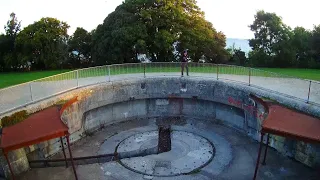 EXPLORING PUCKPOOL BATTERY IN THE ISLE OF WIGHT BUILT 1864 DEFEND OFF THE FRENCH