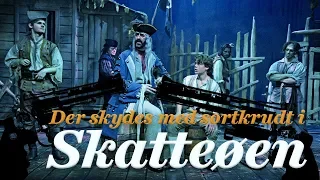 Bagom "Skatteøen": Der skydes med sortkrudt på sidescenen