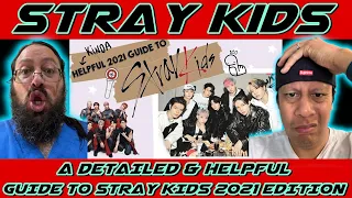 Weebs React to STRAY KIDS - A DETAILED & HELPFUL GUIDE TO STRAY KIDS 2021 EDITION **REACTION**