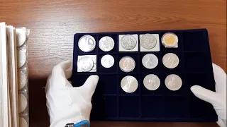 Классная коллекция серебряных монет