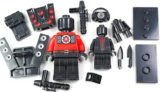 LEGO Skibidi Toilet | Titan Speakerman | Black Speakerman | Agent Speakerman Unofficial minifigures