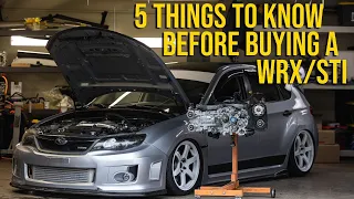 5 Things You Need to Know Before Buying a Subaru WRX or STI