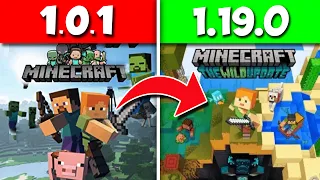 Evolution of Minecraft 2009-2022 (THE WILD UPDATE) | HINDI | OeYOUTUBER