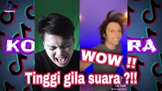 Suara Power! Tinggi gila suara dia | #vokalpadu Fanzi Ruji cover lagu di Tiktok!