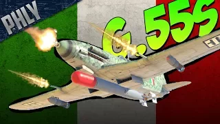 The Italian SLAYER - G.55 Centauro (War Thunder Italian Plane Gameplay)