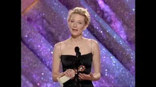 Cate Blanchett Wins Best Actress Motion Picture Drama - Golden Globes 1999