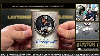 2023 Topps Transcendent Collection Baseball Case Break #17   PICK YOUR SPOT