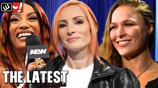 Becky Lynch Comments On Her WWE Contract, Mercedes Moné AEW Contract, Ronda Rousey & More