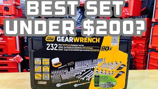 All Of This For $200!!! GearWrench 232 Piece Mechanics Tool Set - Unboxing And Review.
