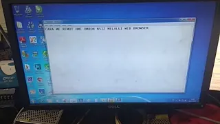Meremot hmi omron NS12 melalui web browser