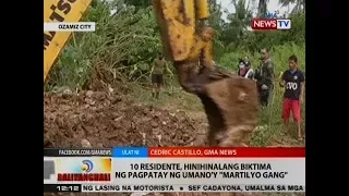 BT: 10 residente, hinihinalang biktima ng pagpatay ng umano'y 'Martilyo Gang' sa Ozamiz City