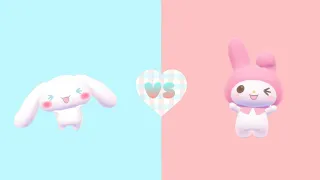 {cinnamoroll v.s my melody}