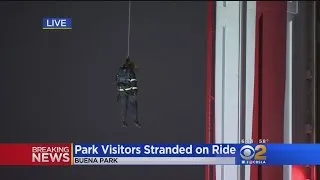 Visitors Stranded On Knott's Berry Farm Ride