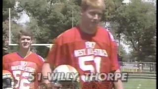 1987 West Nebraska All Star Football Game Kickoff Part 1