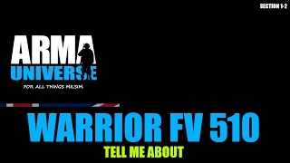 Arma 3 Tell me about the Warrior FV 510