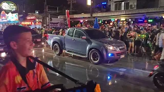 Pattaya  Songkran 2024 on Beach Road. Thailand V#295