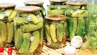 Самый лучший рецепт Маринованных 🥒огурцов! Хрустящие огурчики на зиму без стерилизации