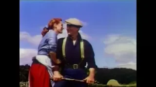 Maureen O'Hara's Unquiet Whisper in "THE QUIET MAN" (1952)