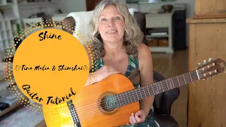 Shine (Tina Malia & Shimshai)  - guitar chords & lyrics/ relax mantra/ mantra for guitar/ 432 Hz