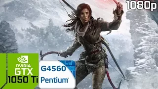 Rise of the Tomb Raider [PC] GTX 1050 Ti 4GB GDDR5 & Intel Pentium G4560 & 8 GB RAM