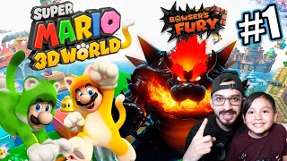 Empieza la Aventura en Super Mario 3D World | Bowser Fury Atrapa a las Hadas | Juegos Karim Juega