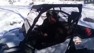 Honda Pioneer 1000 - Rippin Through Deep Snow - Maineyak