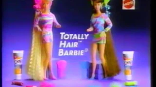 Totally Hair Barbie - Doll  - Mattel Commercial (1992)