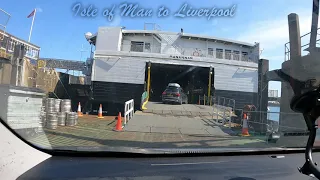 Ferry crossing from Liverpool to the Isle of man and back