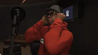 Lamar’s Rap 🔥 Record A Studios (GTA Online The Contract DLC)