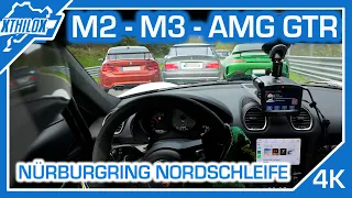 AMG GTR - BMW M3 E46 - M2 Competition + 718 GT4 MR - Perfect FUN - NÜRBURGRING NORDSCHLEIFE BTG [4K]