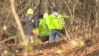 Cadaver dogs scour Herb Baumeister property