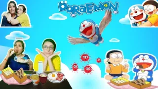 Living Like DORAEMON and NOBITA for 24 hours|| Eating Like NOBITA for 24 hours||sizuka