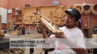 The Process of Making Handmade Bamboo Violin