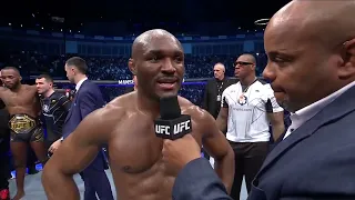 UFC 286: Камару Усман - Слова после боя