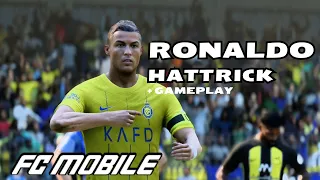 FC Mobile match - win 3-1 - Ronaldo 3 goals!